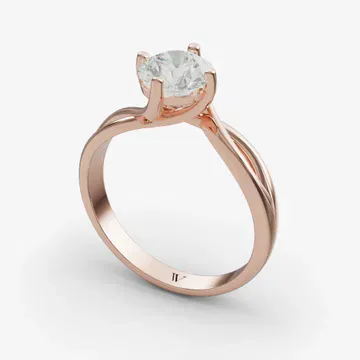 Ruby Round 14KR Ring - Loading