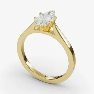 Saga Marquise 14KY Ring - Loading
