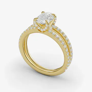 Soren Oval 14KY Ring - Loading