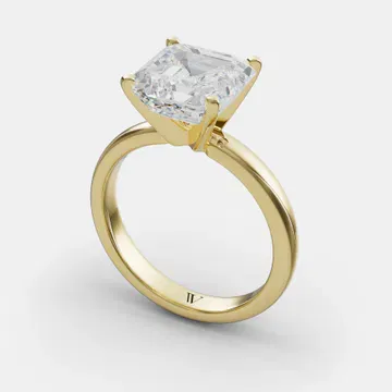 Sorrq Asscher 14KY Ring - Loading