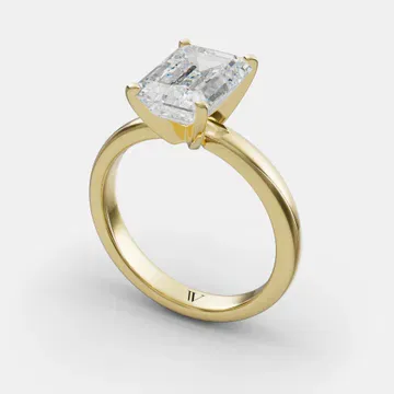 Sorrq Emerald 14KY Ring - Loading