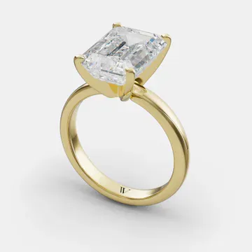 Sorrq Emerald 14KY Ring - Loading
