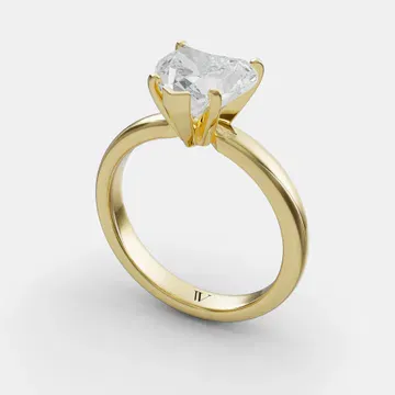 Sorrq Heart 14KY Ring - Loading