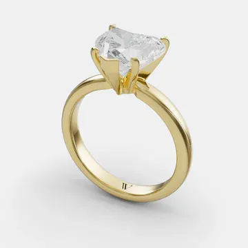 Sorrq Heart 14KY Ring - Loading