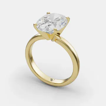 Sorrq Oval 14KY Ring - Loading