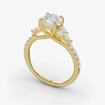 Tarne Round 14KY Ring - Loading