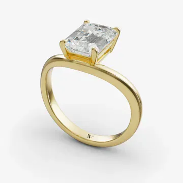 Thal Emerald 14KY Ring - Loading