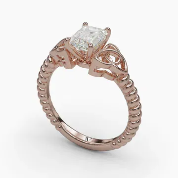 Thalyn Emerald 14KR Ring - Loading