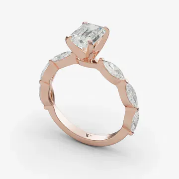 Trind Emerald 14KR Ring - Loading