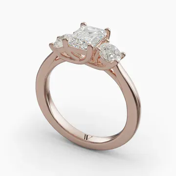 Valeri Emerald 14KR Ring - Loading