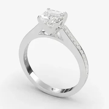 Velora Asscher 14KW Ring - Loading
