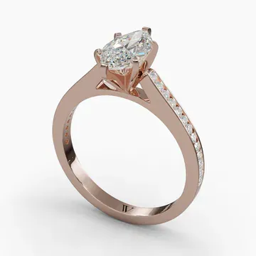 Velora Marquise 14KR Ring - Loading