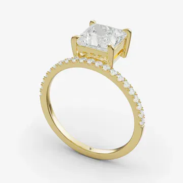 Vera Princess 14KY Ring - Loading