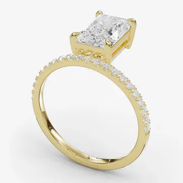 Vera Radiant 14KY Ring - Loading