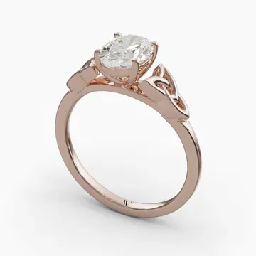 Vire Oval 14KR Ring - Loading