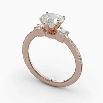 Vynix Heart 14KR Ring - Loading
