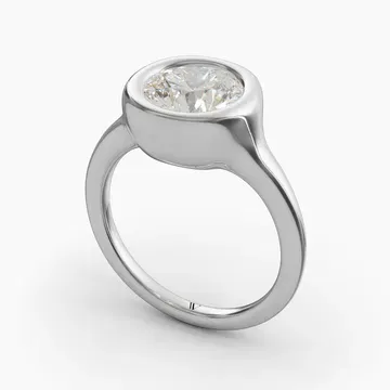 Zayn Round 14KW Ring - Loading