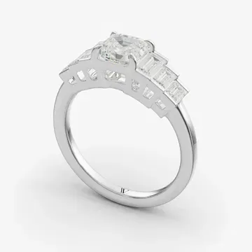 Zepy Asscher 14KW Ring - Loading