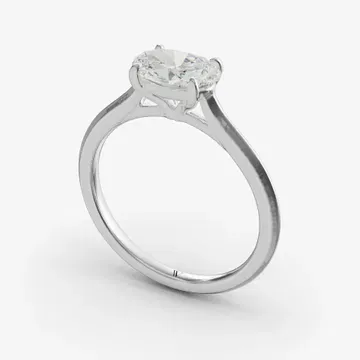 Zori Oval 14KW Ring - Loading
