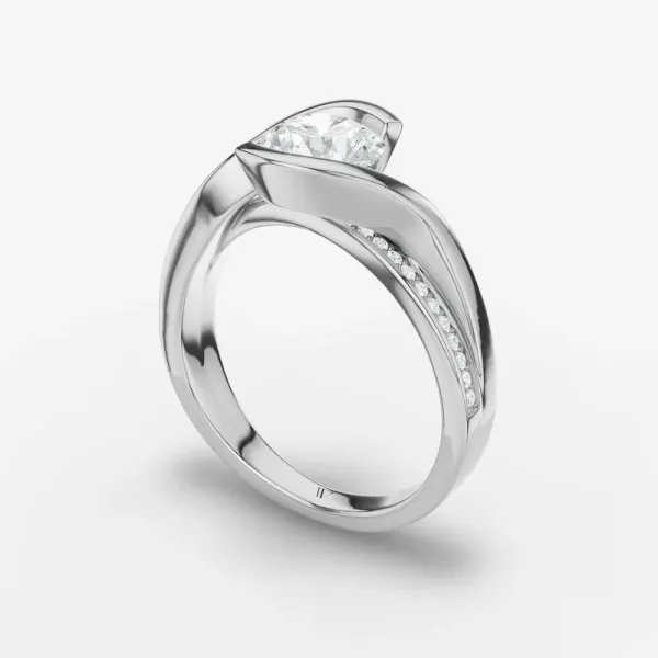 Elara Round 14KW Ring - Loading