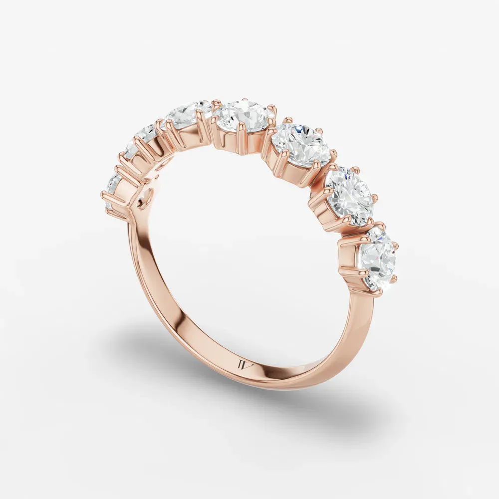 Stackable, Simple Lab Diamond Ring (1.5 CTW) in 18KRV-Ubelis
