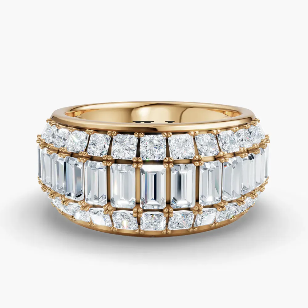 Eternity, Stackable Lab Diamond Ring (2 CTW) in 18KYV-Cyen