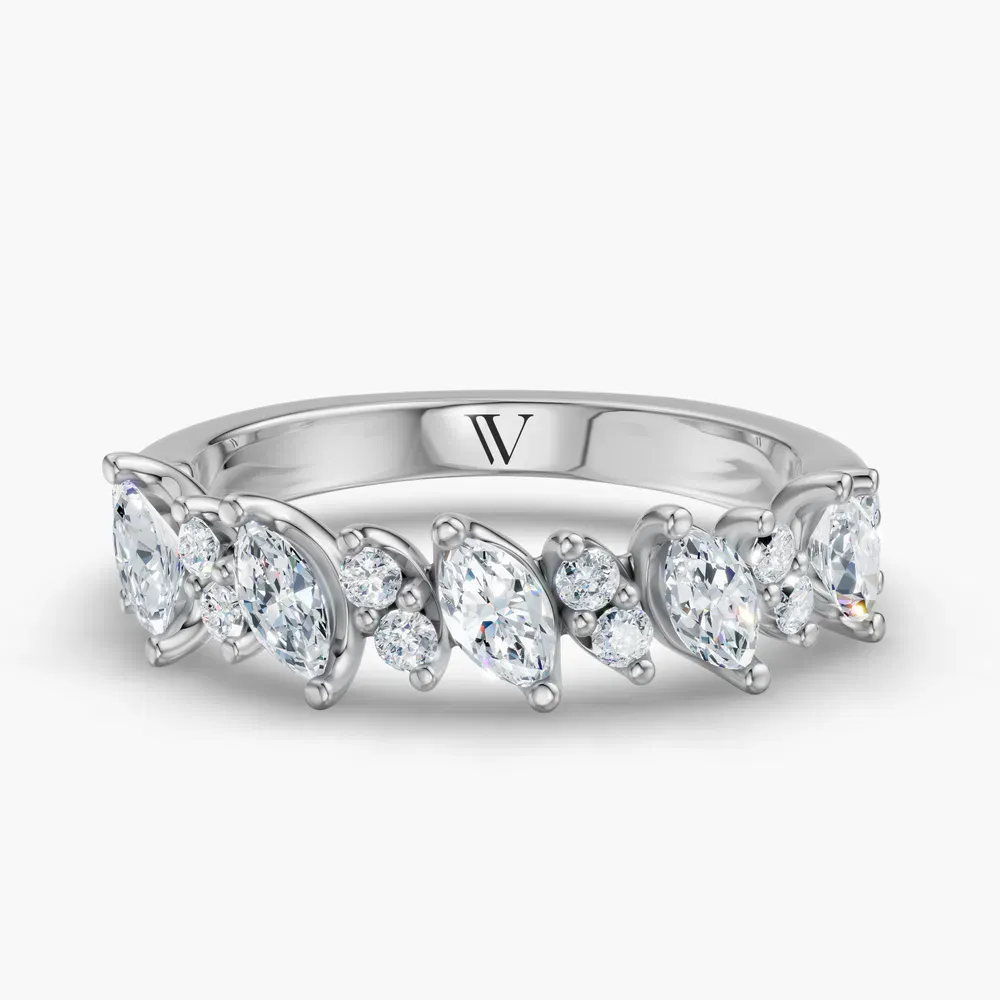 Stackable Lab Diamond Ring (0.7 CTW) in 14K White Gold-Orim