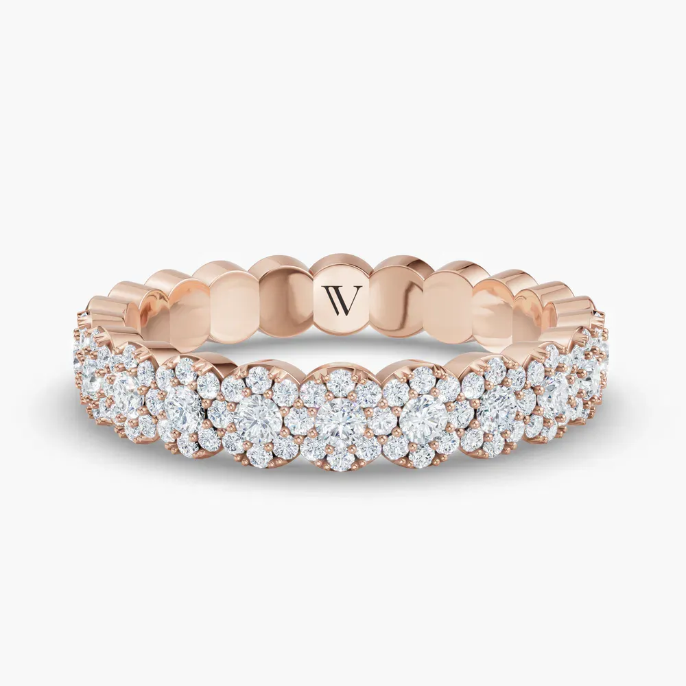 Stackable, Diamond Lab Diamond Ring (0.5 CTW) in 14K Rose Gold-Quen